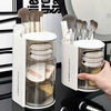Makeup brush storage box desktop dressing table lipstick eye shadow eyebrow pencil storage rack student dormitory cosmetics storage rack rotatable cosmetics storage box pink 3 layers 1 pack