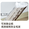 Foldable broom and dustpan set made in Jingdong, household cleaning garbage shovel with extended encrypted comb teeth, broom and broom two-piece set