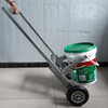 Runhuanian cart self-leveling and thickening new glue paint bucket pulling cement and dumping garbage household water dumping site multi-functional trolley double pole telescopic folding dual-purpose push-pull cart 8-inch heavy-duty silent wheel
