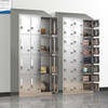 304 stainless steel locker with lock locker dormitory staff multi-door locker dust-free workshop storage cabinet flat-top locker 15 doors 304
