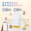 Hualingmei’s 502L French-style multi-door refrigerator 60cm ultra-thin zero-embedded first-class energy efficiency dual-frequency large-capacity air-cooled frost-free HR-520WUFPZ national subsidy