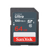 SanDisk 64GB SD camera memory card C10 shoots full HD video, mirrorless/SLR digital camera memory card, durable and extremely cost-effective