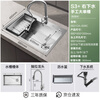 VATTI kitchen sink large single-slot dishwashing basin integrated basin 304 stainless steel multi-functional dishwashing sink vegetable sink