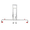 Mulching machine, covering machine, hand-pull covering machine, agricultural mulching machine, film-laying adjustable agricultural tools, thickened version 0.85-1.5 meters adjustable