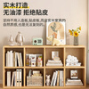 Quanpinwu solid wood bookshelf bookcase floor-standing low bookcase grid solid wood shelf cabinet storage cabinet living room storage cabinet 2120