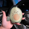 Shijanu Avocado Pull Key Bag 2025 New Style Suitable for Volkswagen, Audi and Mercedes-Benz Small Fish Embossed Three-dimensional Process (11*8.6cm)_ High Quality