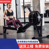MI Xiaomi Jiao Magnetic Resistance Wind Resistance Rowing Machine Home Fitness Aerobic Rowing Sports Equipment Folding Rowing Ergometer H369 Top Model - White - Bold Aluminum Alloy Guide Rail -