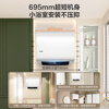 Haier produced Tongshuai 60-liter double-gallon electric water heater JD.com self-operated door-to-door installation household water storage type double 2200W fast heating state-subsidized flat barrel LEC6001HD-F3MINI