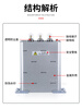 ZHIYUE reactive power compensation self-healing capacitor BSMJ0.4 0.45-15-3 low-voltage parallel power compensator BSMJ0.25-30-3YN (sub-compensation capacitor)