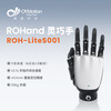 OYMOTION Aoyi Technology Robot Dexterous Hand ROH-LiteS001 Educational and Scientific Research Intelligent Bionic Hand Robotic Arm Five Finger Dexterous Hand Bionic Glove Humanoid Robotic Hand Black - Standard Four-core Cable - 485 Interface - Left Hand