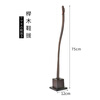 Beech wood household solid wood long handle shoehorn extra long light luxury shoehorn shoe lifter long handle shoe handle shoe pump base 75cm long