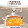 Kangbach casserole ceramic pot household fresh-locking big-belly pot stew soup pot stew meat pot stew rice porridge original series 5.5L