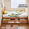 Lin's home children's bed frame bedroom bed boys and girls 1.5m single bed with storage space VH1A