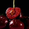 Fresh on-site cherries, fresh, juicy and fruity, in-season large cherries 1kg (net weight), small fruit XL, single fruit 24-26mm