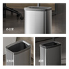 Mayflower stainless steel trash can 8L household classified kitchen living room bathroom toilet office trash can