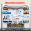 Rongsheng 501proIDP odor-free French multi-door refrigerator dual-system dual-cycle refrigerator ultra-thin flat-mounted active sterilization first-level energy efficiency air-cooled frost-free national subsidy 20% 501L dual system sterilization and odor-BCD-501WD3MPZ