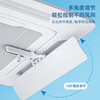 Lishi ceiling-mounted central air-conditioning windshield, wind guide, cold air outlet baffle, universal windshield to prevent direct blowing, 4 pieces (send aluminum foil waterproof cotton) 11*56CM 56x11x0.5cm