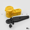 Miyi customized laser level with bracket multifunctional line caster line puncher can rotate home level laser level - black bracket with LED light