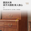 Gu Jia Shufu's new Chinese-style sideboard solid wood side bar against the wall integrated high cabinet home living room tea and wine cabinet multi-functional cabinet delivered to home and installed by the master high cabinet (80*40*200) cm