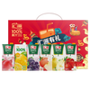 Huiyuan 100% Zhengui Gift Box Peach Apple Grape Lemon Mix Randomly At least 3 Multi-flavors 1Lx5 Box New Year Goods Festival