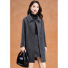 Kebel high-end sheep wool double-sided woolen coat women's winter 2025 new style lapel temperament loose mid-length coat L