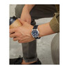Citizen (CITIZEN) Japan direct mail Citizen Q&Q canvas strap watch student exam proof QB38-315 navy blue