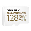 SanDisk 128GB TF (MicroSD) memory card 4K V30 U3 is suitable for home monitoring and driving recorder memory cards. It is durable and has longer recording time.