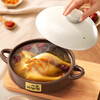 Deming household casserole high temperature resistant clay pot rice soup ceramic pot dry-cooked soup pot casserole stew pot gas stove special