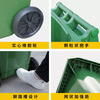 240L outdoor sanitation large commercial classified trash can for public places, outdoor communities, restaurants, with lid, large capacity, orange 100L wheeled - other garbage