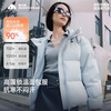 Meili City Luzhuo Same Style Down Jacket Women's Short Puff Stand Collar Couple's Goose Down Jacket 039 Pearl Blue M