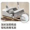 Foldable broom and dustpan set made in Jingdong, household cleaning garbage shovel with extended encrypted comb teeth, broom and broom two-piece set
