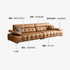 Dudumeijia leather art sofa high back Lawrence 2025 new living room straight high-end sofa MKS908#