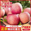 Crisp and sweet red Fuji apples, Shandong Yantai Qixia ugly apples, fresh fruit, whole box, 5 catties in box, sweet and medium-sized fruit
