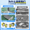 Solid decoration floor protective film, paving, disposable protective mat, floor tiles, ceramic tiles, floor mats, protective film, home decoration scraper, white paint, EA cotton 1.3mm thick, 20 square meters + sufficient special tape + cutter
