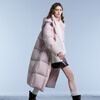 Tricolor 90 white goose down 2025 winter new style goose down jacket waterproof easy care down jacket for women Sakura Pink S 155/80A