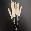 Hasdick test tube brush glass bottle cleaning brush test tube cleaning brush bristle brush HKZ-102 1# diameter 1cm 10 pcs 10 pcs