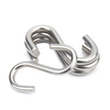 Jinchao S hook 304 stainless steel S-shaped hook S-shaped hook S hook industrial hook convenient hook load-bearing M6 (5 pieces)