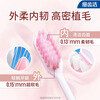 Lion King Fine Teeth Cleaning Toothbrush with soft bristles for pregnant women to use to reduce pressure and protect gums. Feather Fiber Gum Double Protector 2 pieces. On clearance.