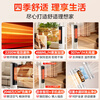 Midea heating and cooling home heater voice remote control electric heater electric heater negative ion electric heater large area vertical light sound energy-saving small sun AAI10ZD