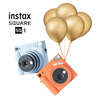 FUJIFILMFuji Polaroid instax SQ1/SQ6/SQ40 one-time imaging 4-inch square camera beauty retro SQ1 Vibrant Orange ready-made ready-made standard