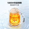 THERMOS kettle thermostatic electric kettle with automatic power off and heat preservation integrated for home use the latest 316 food grade stainless steel integrated seamless kettle large capacity inner tank moonlight white