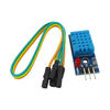 TaoTimeClub single bus digital temperature and humidity sensor DHT11 module electronic building block with DuPont wire no color no specifications
