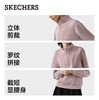 Skechers New Year's gift knitted pullover sweatshirt for women 2025 winter new long-sleeved jacket casual sportswear L425W012