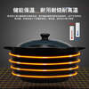 Spade casserole induction cooker electric ceramic stove special soup pot stew pot ceramic pot hot pot open flame dual-purpose household rice noodle pot 1.4 liters gas single use 1 person for 1 inch