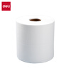 Deli dust-free wipe paper dust-free industrial laboratory dust-free cloth white 25*38cm/roll (500 sheets/pack) LQ395