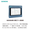 Siemens SIMATIC HMI Smart 700 IE V5 wonderful panel 6AV6648-0EC11-3AX0, touch operation, 7 widescreen TFT display