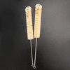 Hasdick test tube brush glass bottle cleaning brush test tube cleaning brush bristle brush HKZ-102 1# diameter 1cm 10 pcs 10 pcs