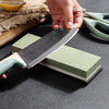 Fat Donglai same style whetstone white corundum double-sided household kitchen knife 1000/6000 mesh whetstone set