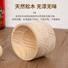 LEOEZYA new pressure dumpling wrapper artifact Japanese wooden dumpling rolling device household pressure dumpling wrapper water skin dumplings 1 pack dumpling wrapper artifact solid wood no odor