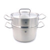 Zwilling (ZWILLING) German classicII 24cm soup pot, stew pot, 24cm steamer, steamer grid, steamer pot set